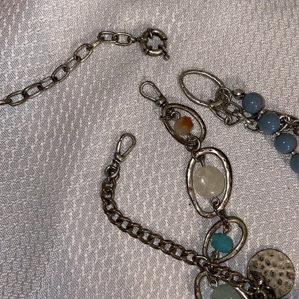 Premier designs womens necklace statement multi strand sugar rush vintage chunky